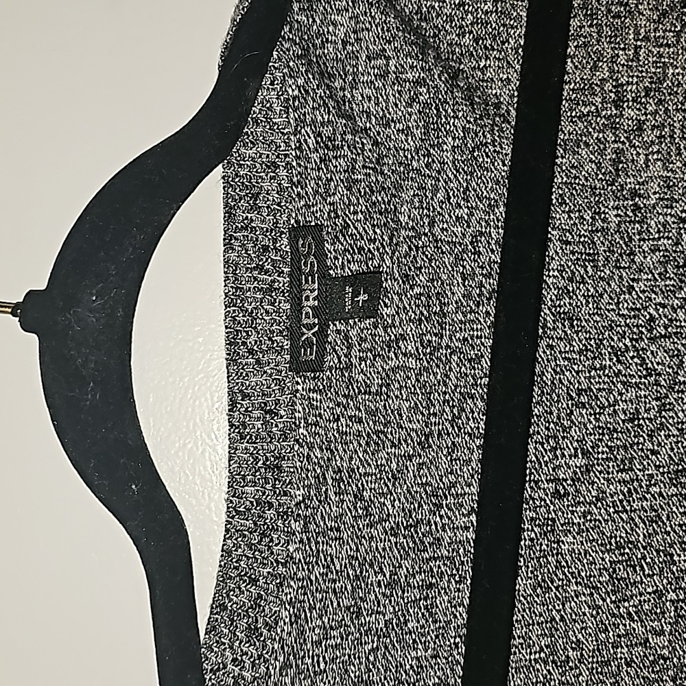 Express Oversize Gray Top size L